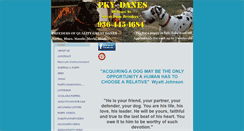 Desktop Screenshot of pkydanes.com